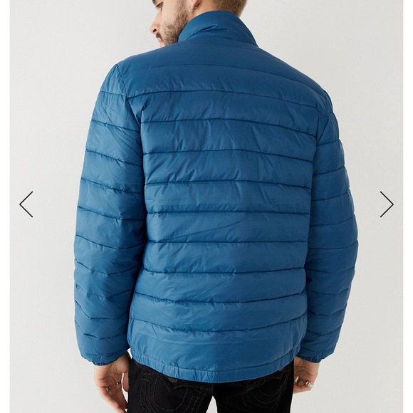 TRUE RELIGION WARM SLIM PUFFER JACKET - Picture 2 of 5